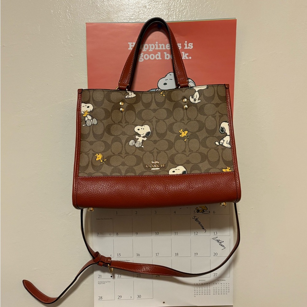 Coach x Peanuts Carryall Tote Bag